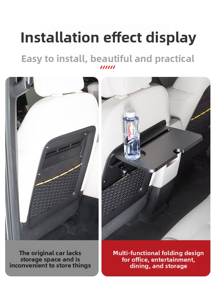 Laptop Accessories Table - Für Chery iCAR V23 Auto-Vordersitz-Rücktisch, ABS,