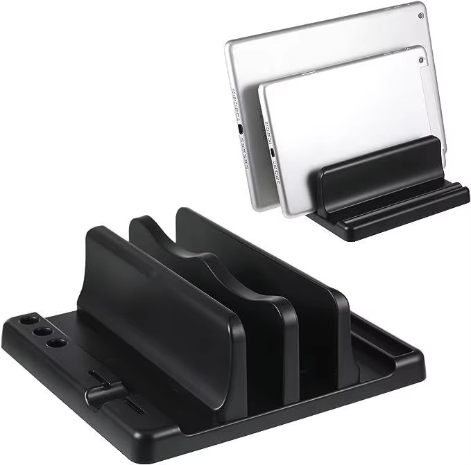 Laptop Accessories Table - Büro-Laptopständer aus ABS-Kunststoff, vertikal, spart Platz