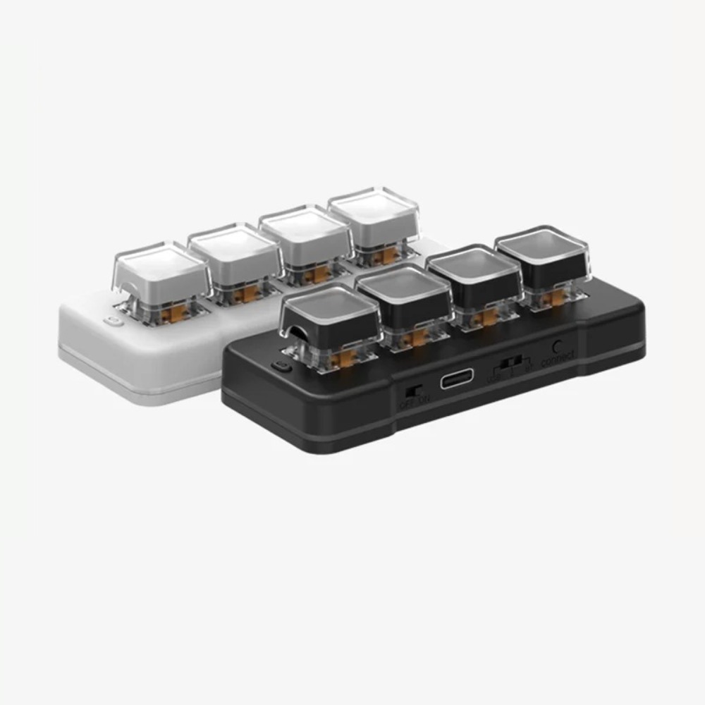 Laptop Accessories Gifts - MK424Pro 4-Tasten Wireless Mini Tastatur Angepasst