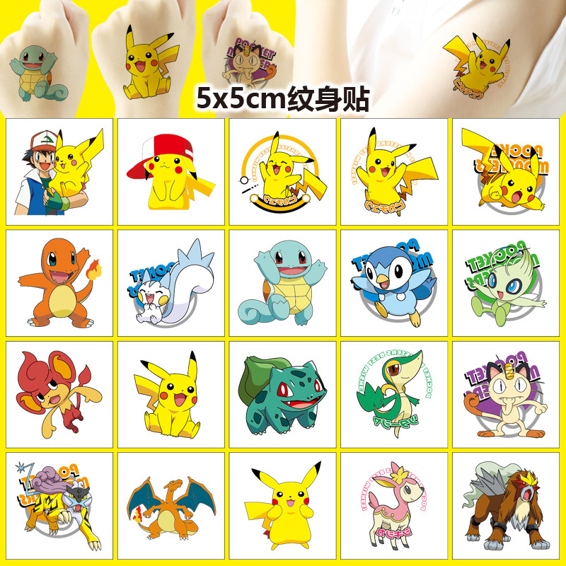 5*5cm 20 Stück Pokemon Pikachu – Laptop Accessories Wholesale Bewertung und Preis