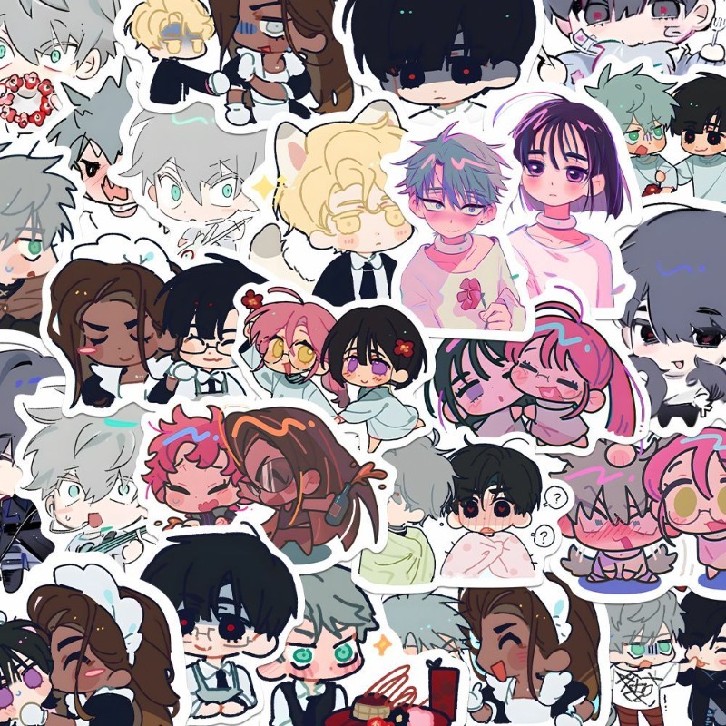 80 Stück/Set Cartoon Anime Ali – Laptop Accessories Gifts Bewertung und Preis
