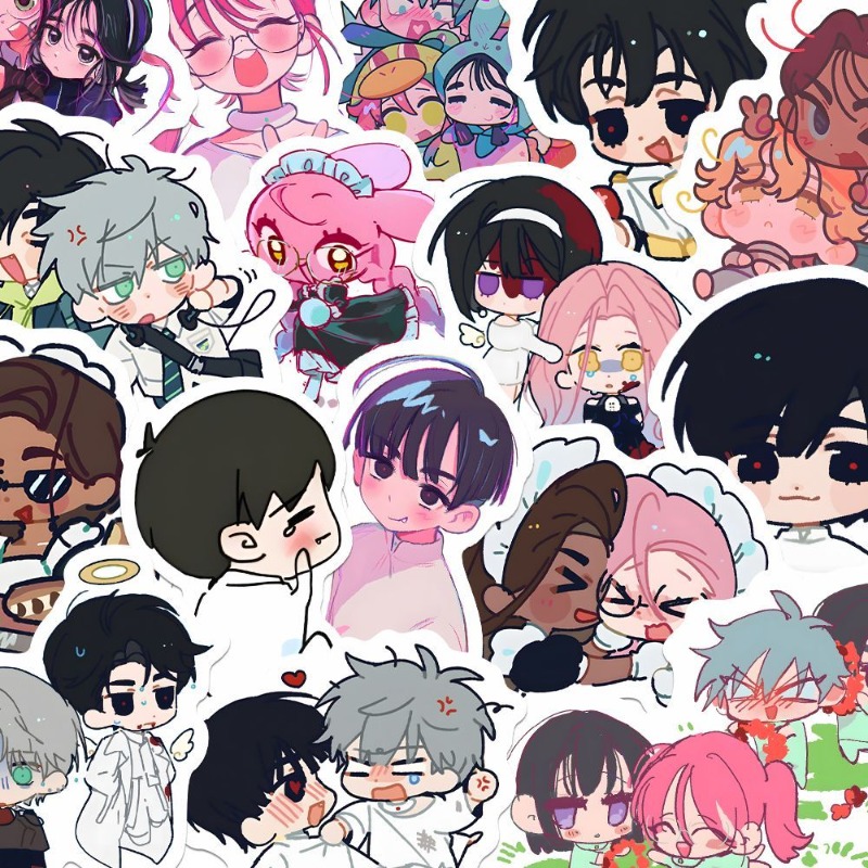 80 Stück/Set Cartoon Anime Ali – Laptop Accessories Gifts Bewertung und Preis