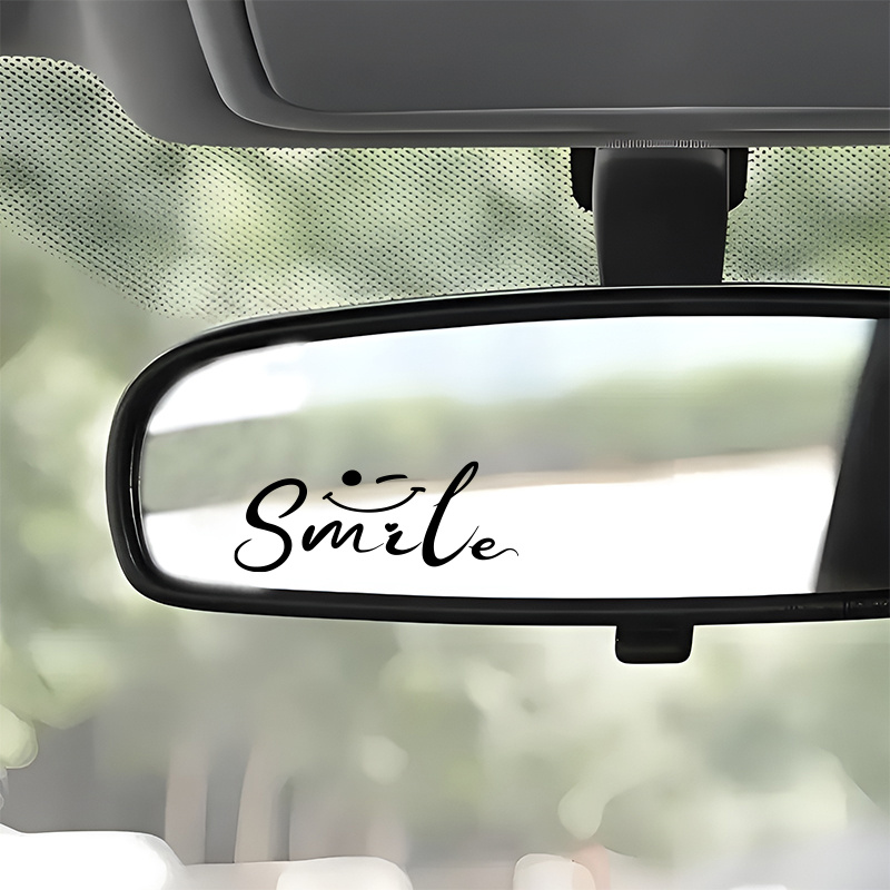 Smiley-Gesicht-Spiegel-Aufkleb – Laptop Accessories Gifts Bewertung und Preis