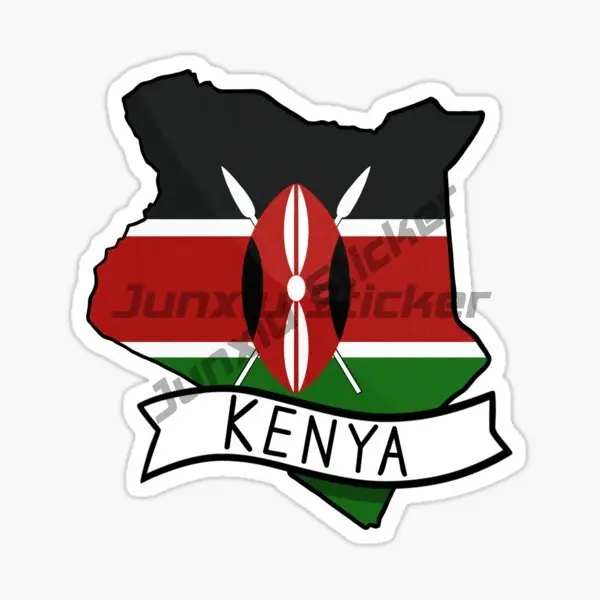 Kenia Flagge Karte Emblem Krea – Laptop Accessories Kenya Bewertung und Preis